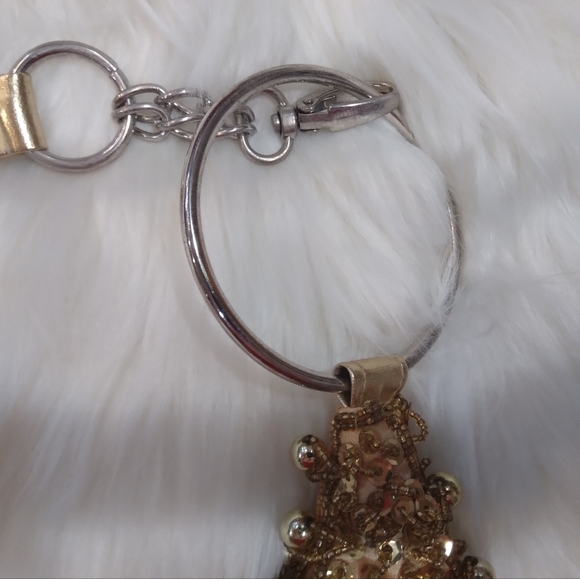 Aldo Beaded Sparkly Gold Purse - Picture 11 of 15